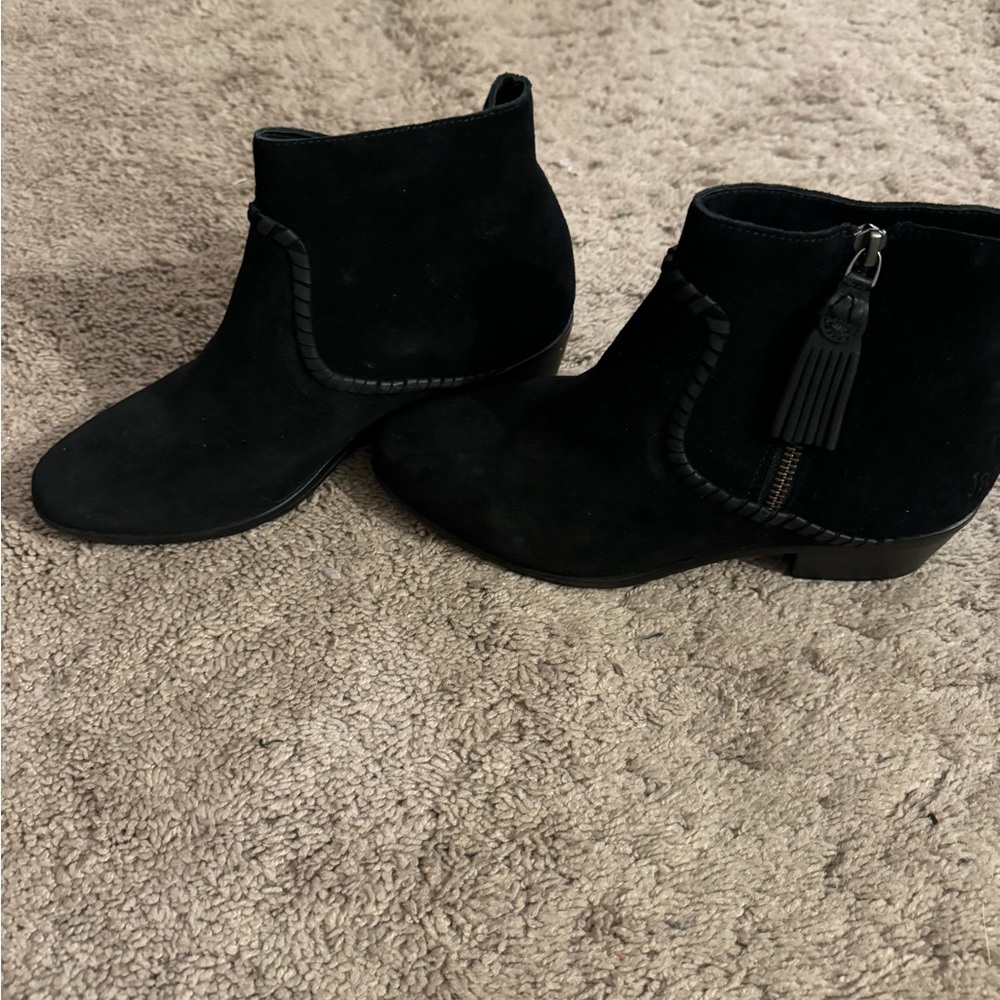 Jack Rogers tassel suede bootie size 7 - Picture 3 of 4